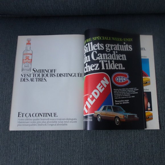 Les Canadiens Special Edition Blues de StLouis Canadiens de Montreal Dec 13 1983 - Picture 14 of 16